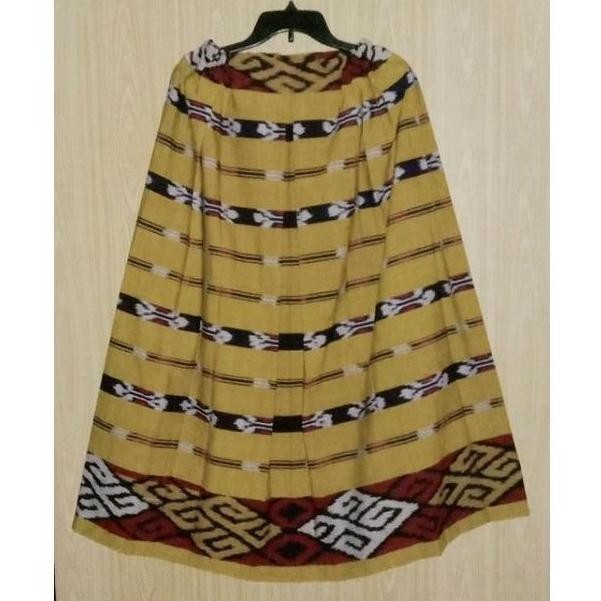 Rok Batik Tenun Panjang Rok Tenun Motif NTT Allsize