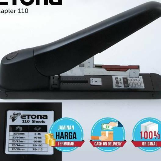 

Stapler Etona 110 Jek 115 Halaman. Bonus Isi 1 Barblapink