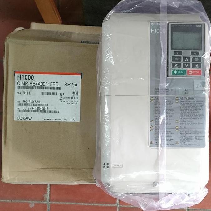 TERBARU - Inverter yaskawa 15kw/11kw H1000 CIMR-HB4A0031FBC