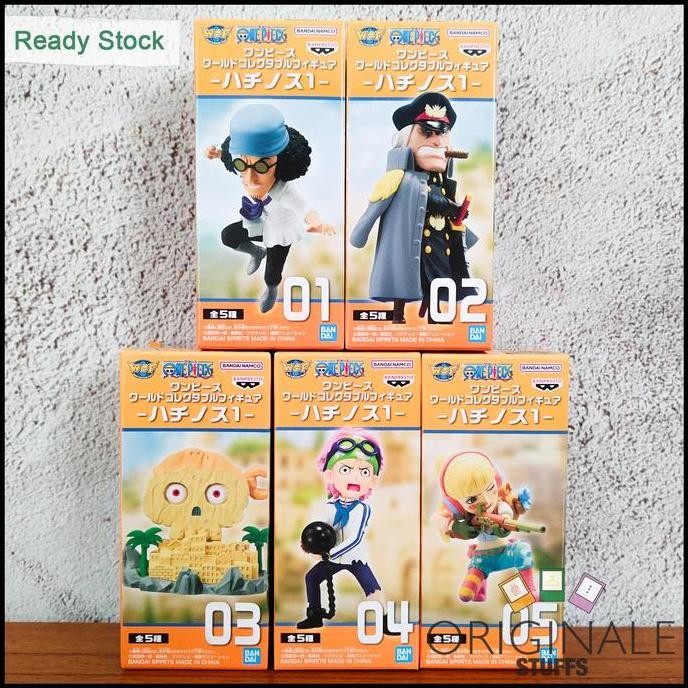 WCF One Piece Hachinosu 1 Figure Japver Original (Aokiji Kuzan Koby Hibari Shiryu Hachinosu)