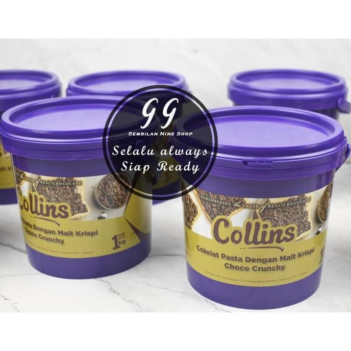 

COLLINS Choco Crunchy 1Kg Cokelat Malt Krispi Cemilan Coklat Renyah Termurah