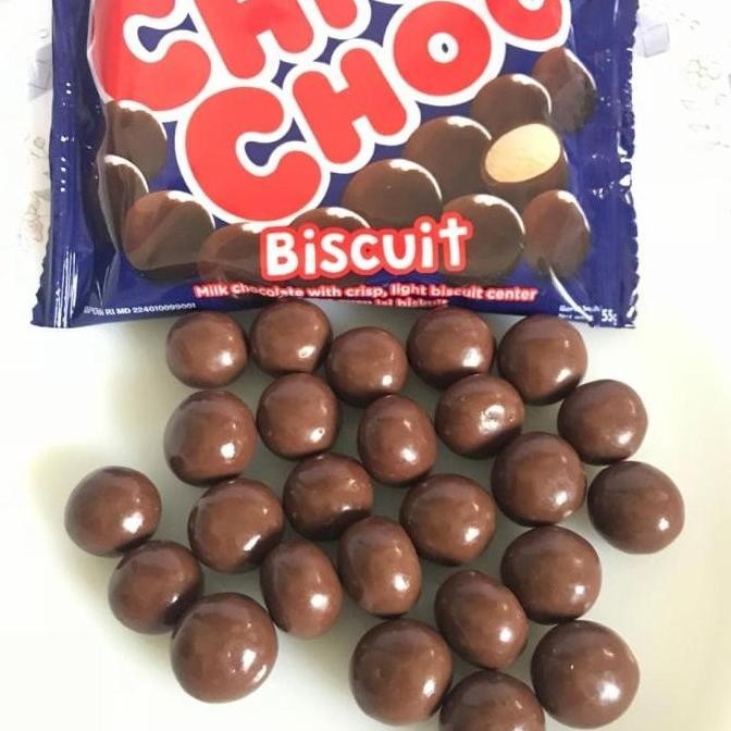 

Delfi Chic Choc Kiloan 250gr Cokelat Biskuit Cemilan Manis Termurah