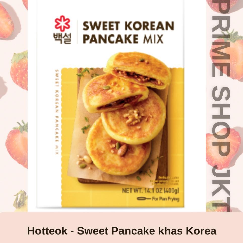 

Cj Beksul Hotteok 400Gr Sweet Korean Pancake Mix