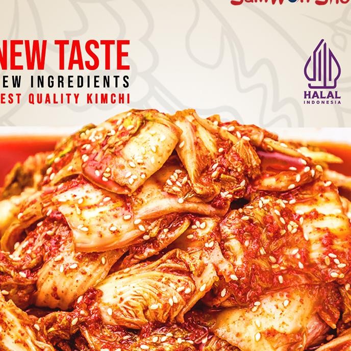 

Samwon Kimchi Sawi Fresh 1 Kg Freshly Made Korean Food Makanan Korea Rasa Lezat