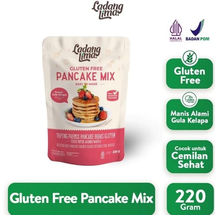 

Ladang Lima Pancake Mix 220 Gr Gluten Free