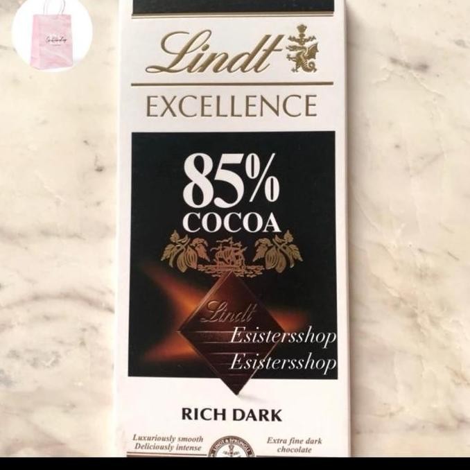 

Lindt Excellence Dark Chocolate 78-99% Cocoa Rich Orange Intense Snack Termurah