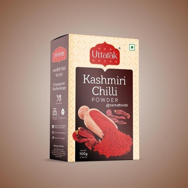 

cusss order] Kashmiri Mirch Uttarak / Chili Kashmirilal Mirchi Laal Grounded India / Bubuk Cabe Cabai