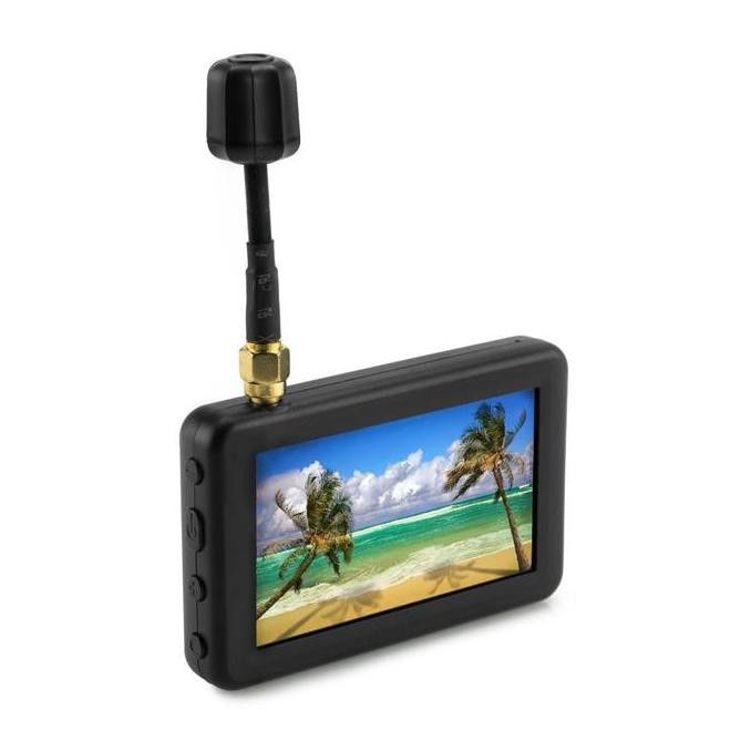 DMKR 5.8G Mini FPV Monitor 3.0 Inch LCD Display 16:9 Racing Drone