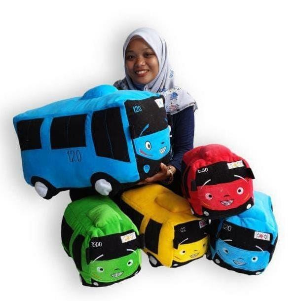 SIAP KIRIM BONEKA TAYO JUMBO UKURAN L - BONEKA MOBIL KARTUN LUCU ANAK LAKI-LAKI HARGA GROSIR PABRIK