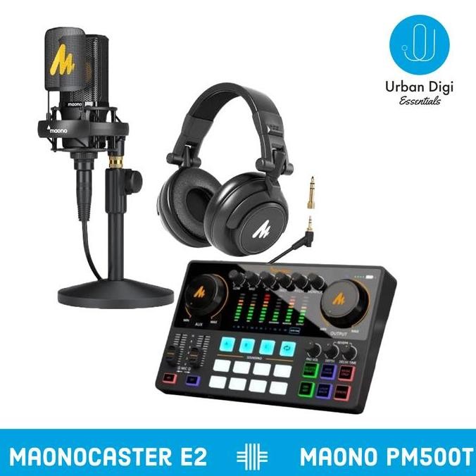 Maonocaster E2 - Premium Paket Home Recording Berkualitas