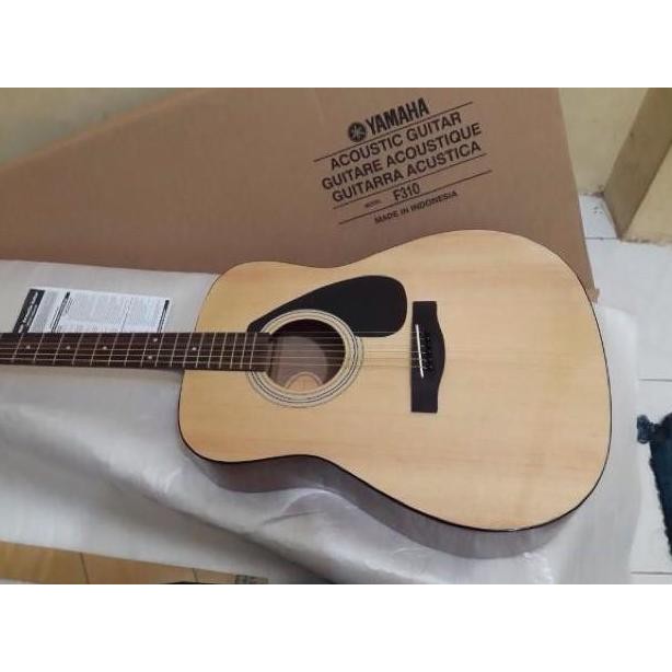 Gitar Guitar Yamaha Folk F-310 Original +Softcase+Pick Gitar Ori