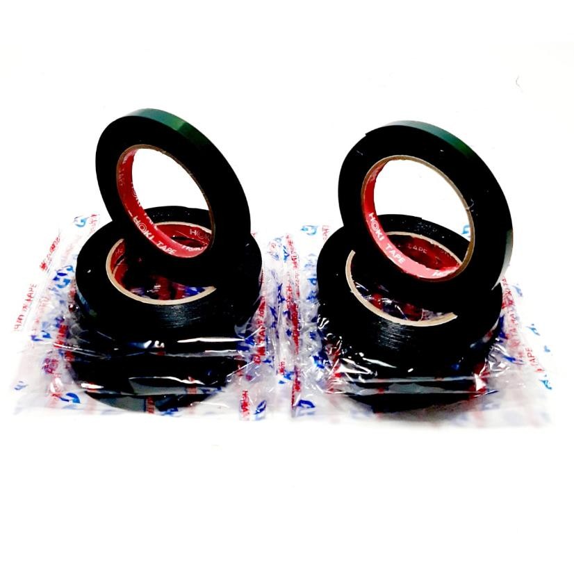 

Special - HARGA GROSIR 12PCS DOUBLE TAPE BUSA HIJAU UKURAN 1/2X12X6Y HOKI TAPE. .,