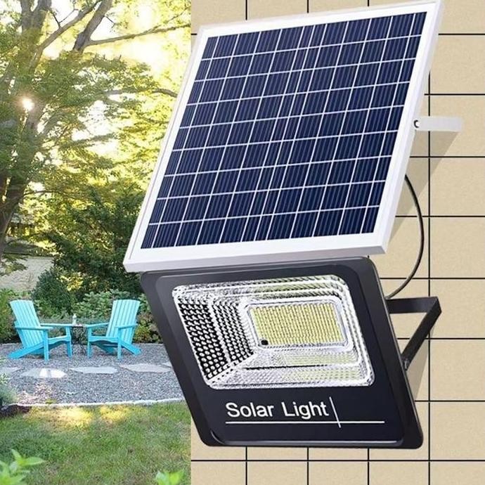 Lampu Tenaga Matahari 100O Watt 1000 Wlampu Tembak Tenaga Surya Solar Panel 1000Watt Garansi Solar L
