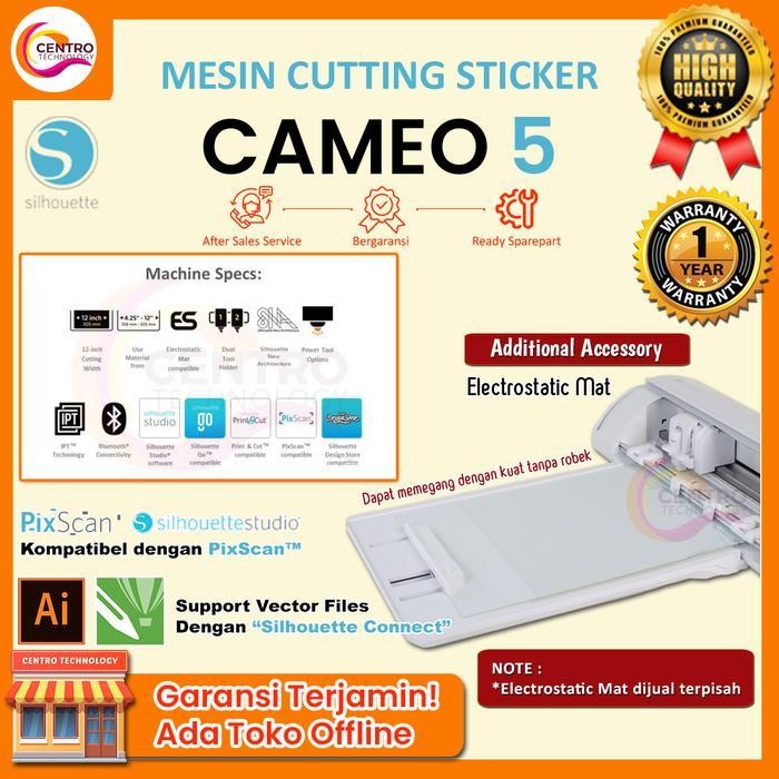 

Mesin Cutting Sticker Auto Contour Cut Silhouette Cameo 4 Dan Cameo 5 (Ukuran A3 Maksimal 30Cm) Sudah Auto Countur Cut Original Dan Terpercaya