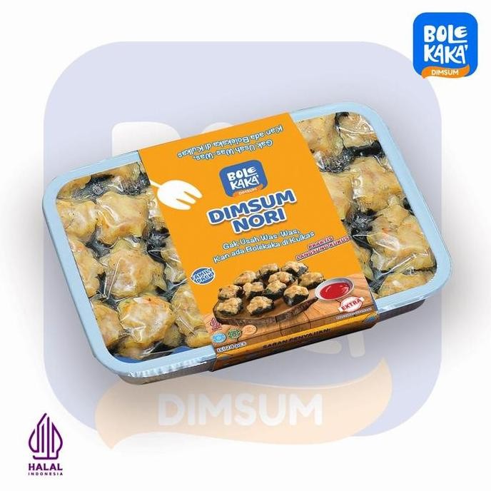 

Bolekaka Dimsum Nori isi 24 pcs Halal TTF