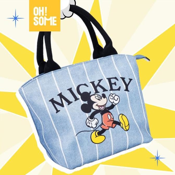 New Lunch Bag Disney Mickey Mouse Solo Corner - Tas Bekal Makan Anak Dewasa OHSOME