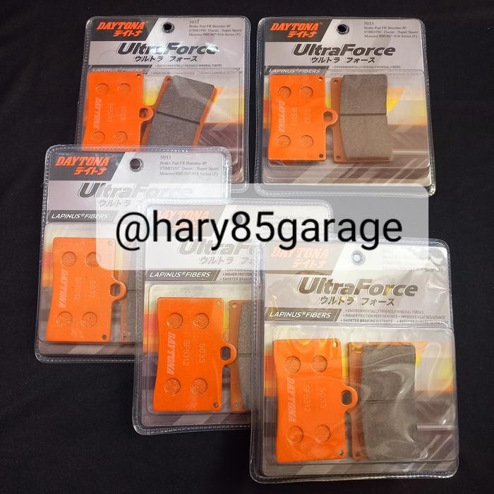 Kampas Rem Daytona Brembo 4Pot Original