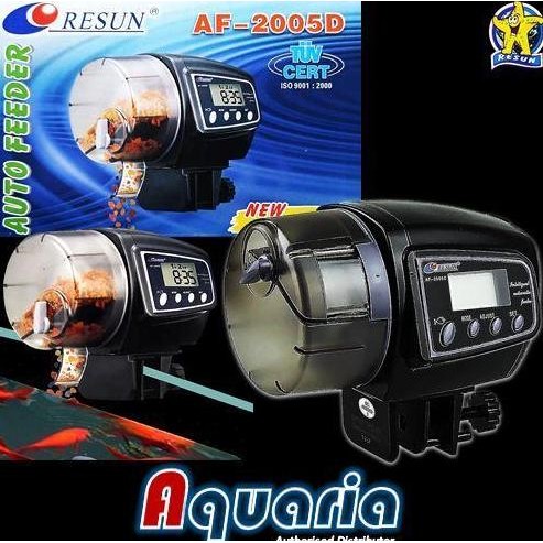 New Feeder Ikan Otomatis Resun AF-2005D Automatic Fish Feeder Akuarium