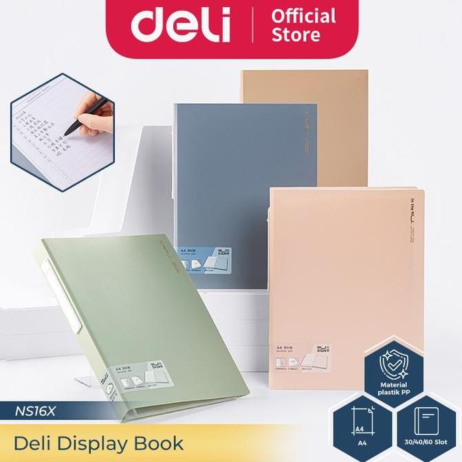 

Sale Nusign Display Book Clear Holder Dokumen Keeper Map File A4 Ns16X