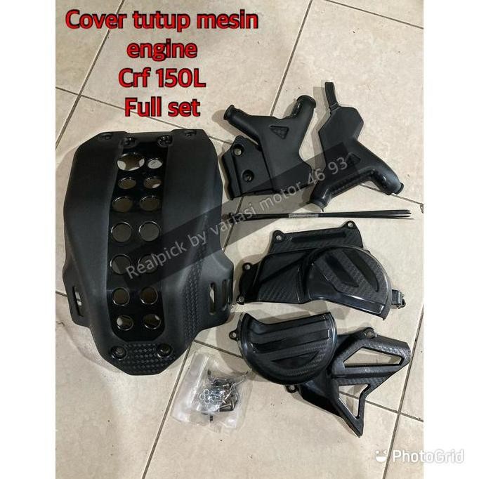 Tutup Mesin Crf 150L Cover Mesin Crf 150L Full Set Pelindung Mesin Crf