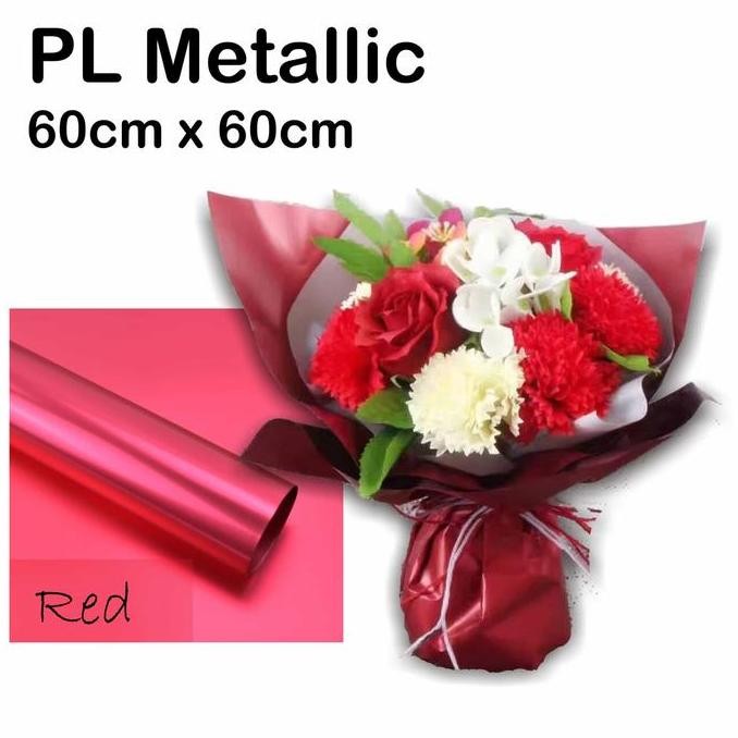 

Pl Metalic (Wrapping Bunga Murah) / 20 Lembar Kualitas Terbaik Harga Termurah