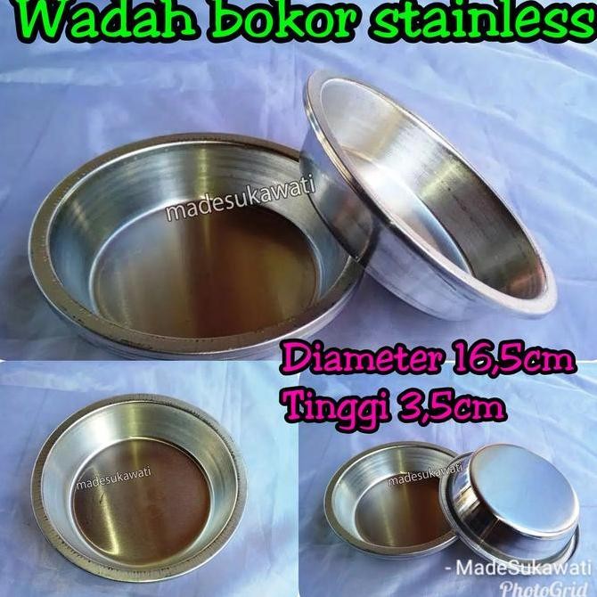 *#*#*#] Wadah Bokor steinless aluminium Bali