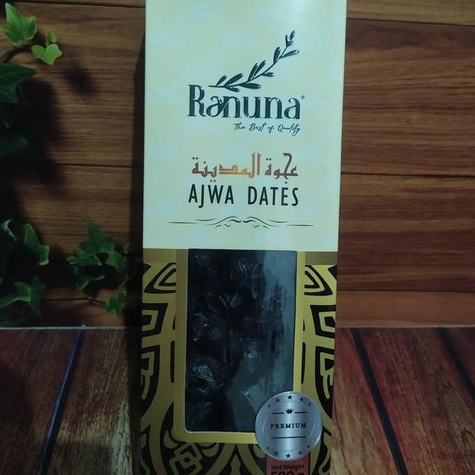 

Kurma Ajwa Ranuna Premium Original Asli 500 Grm