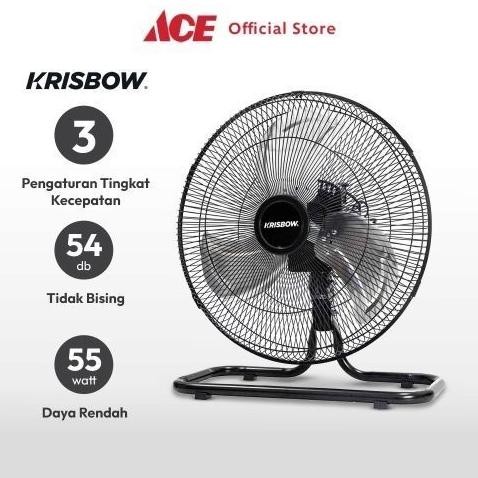 Terlaris Krisbow 16 Inci Kipas Angin Industrial 2 In 1 55 Watt Standing Fan Penyejuk Ruangan Kipas L