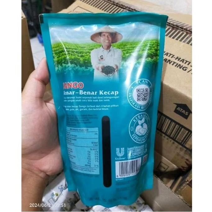 

Bango Kecap Manis 720gr - Kecap Bango Pouch 720gr SS
