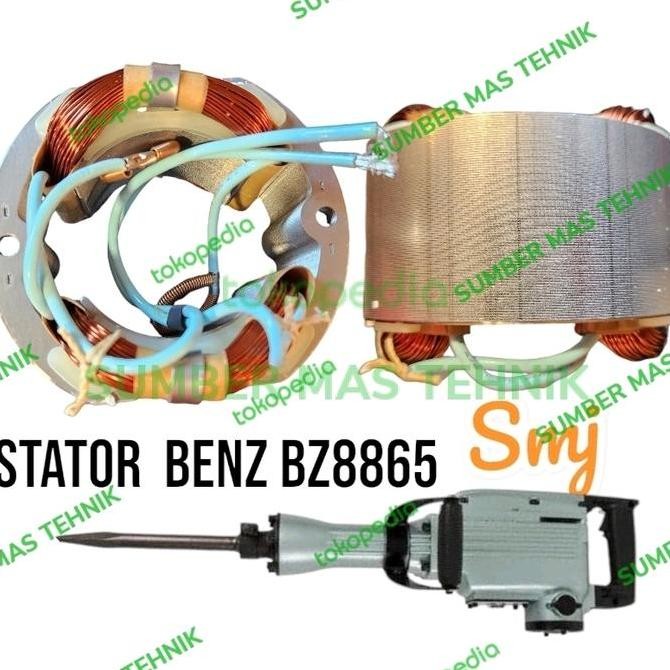 (1) stator mesin bobok benz bz8865 gulungan mesin bor bobok benz bz8865 sumbermte