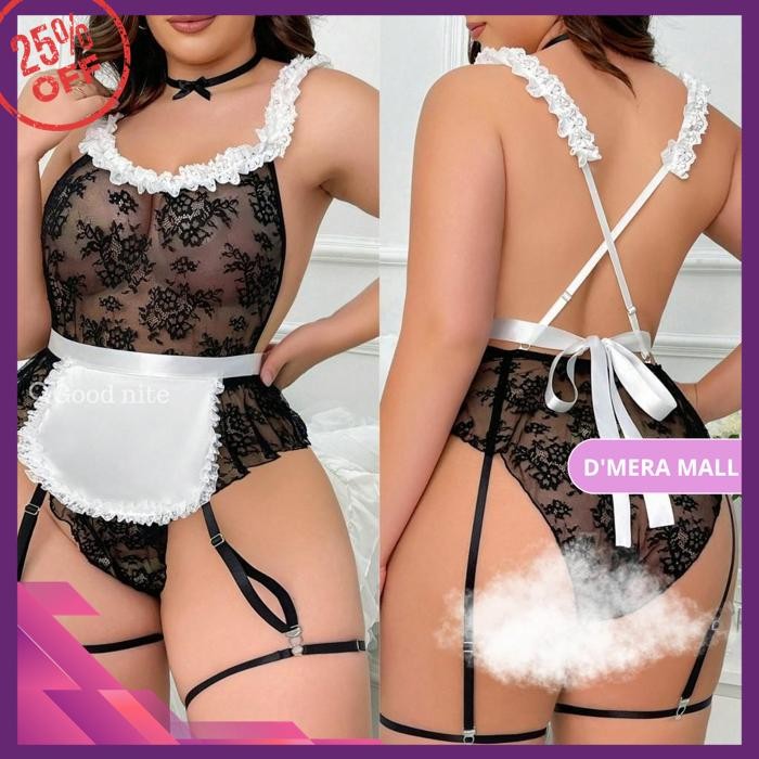 LINGERIE COSPLAY PERAWAT SEXY LINGERIE BIG SIZE JUMBO COSPLAY NURSE                BY MEERAMERA_ID B