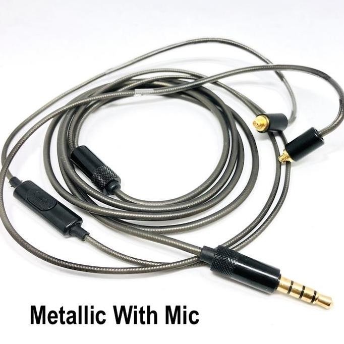 READY KABEL MMCX OFC DIY REPLACEMENT UNTUK SHURE SE215 535 UE900 - EARPHONE UPGRADE