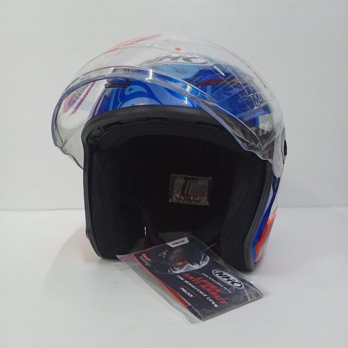 Helm Nhk R6 Half Face Gp Edition Mandalika