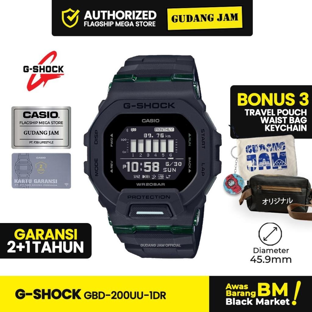 Zjs Jam Tangan G-Shock Gbd-200Uu-1Dr Gbd-200Uu Gbd-200 Gbd200Uu Gbd 200Uu