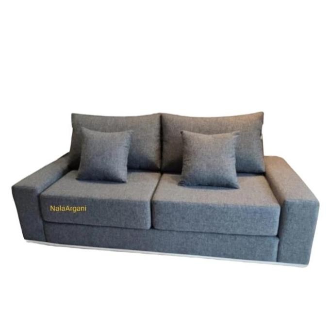 READY SOFA MINIMALIS 2 DUDUKAN | SOFA RUANG TAMU MODERN | FURNITURE ESTETIK