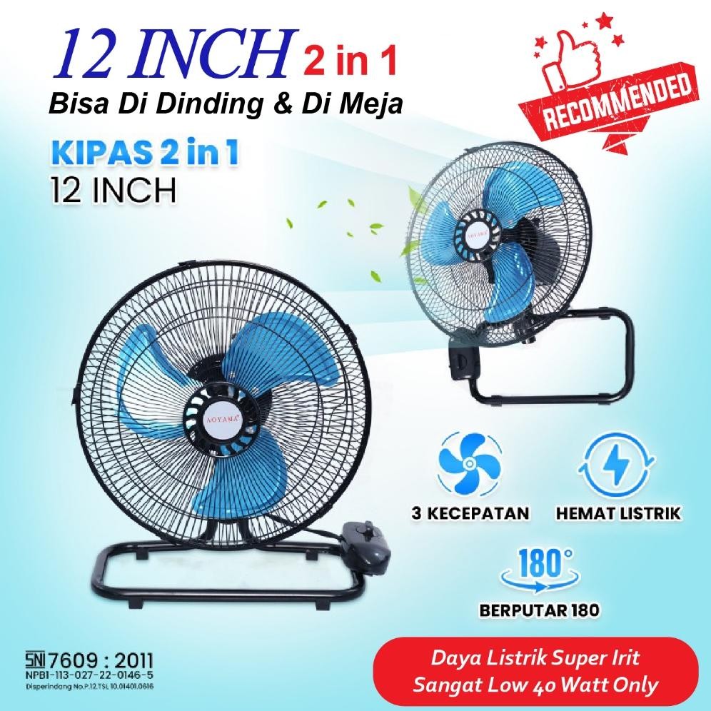 Terlaris Kipas Angin Dinding - Kipas Angin Meja - Kipas Angin Jepit - Kipas Angin Multifungsi