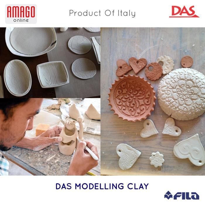 

Ddm Das Modelling Clay - Kerajinan Tanah Liat - Air Hardening - Warna Putih - 500 Gr - 387000