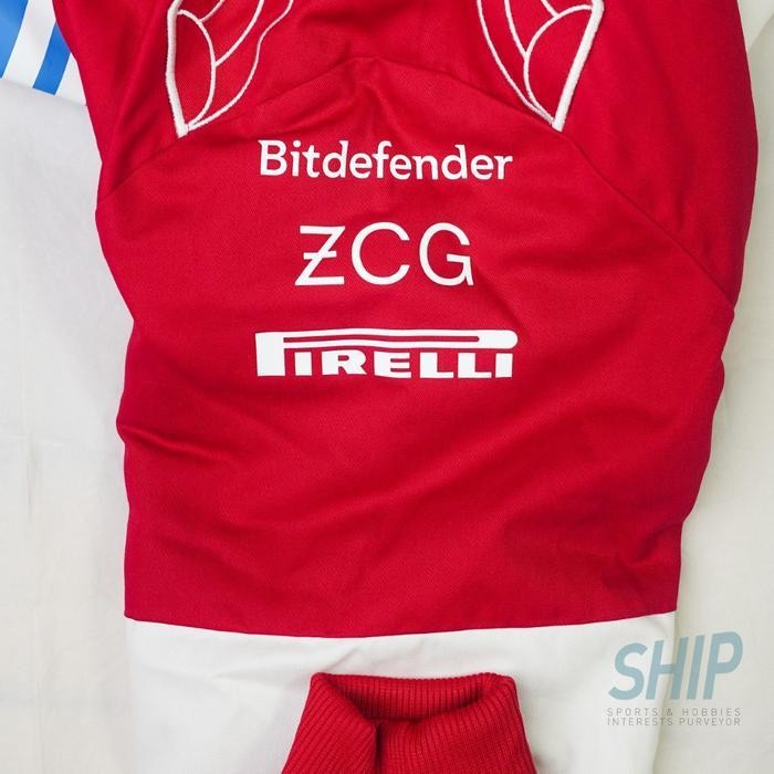 Ews 2025 Ferrari Team Vintage Jacket Original Puma Formula 1 F1 New Baru Jacket Charles Leclerc Lewi