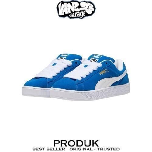 Ews Sepatu Puma Classic Suede Xl Blue 100% Original