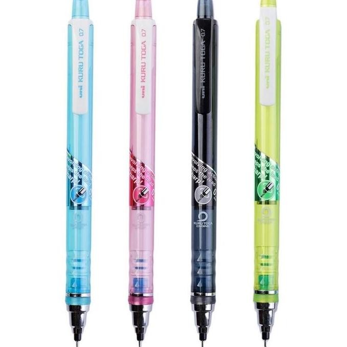 

original pensil mekanik uni kuru toga m7-450t otomatis meraut sendiri 0.5mm