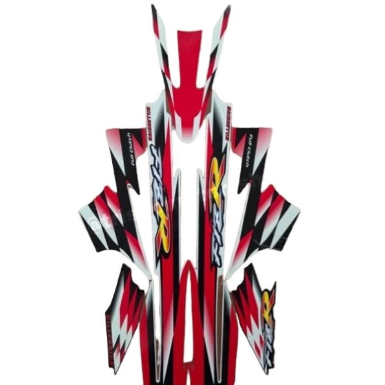 Sticker Striping Yamaha FIZ R F1Z R Millennium Tahun 2000 Lis Body Fullset