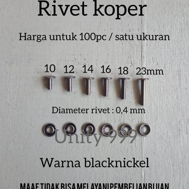 TERBARU PAKU RIVET TAS RIVET TAS RIVET KOPER PAKU KOPER PAKU TAS RIVET KOPER