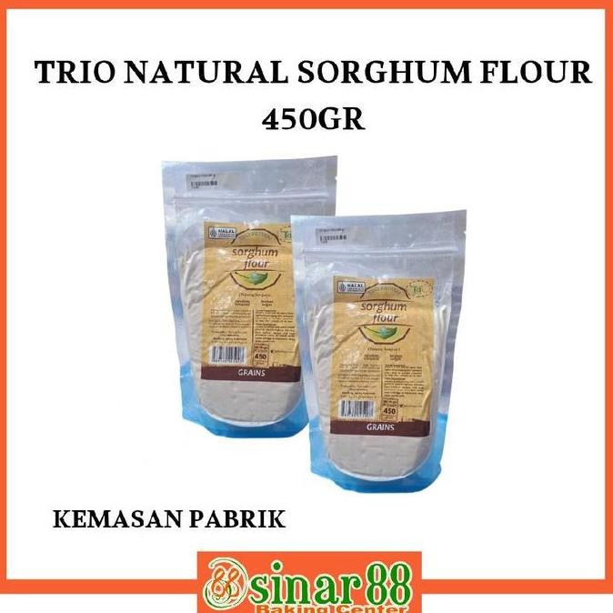 

&<&<&<&] TRIO NATURAL SORGHUM FLOUR 450GR
