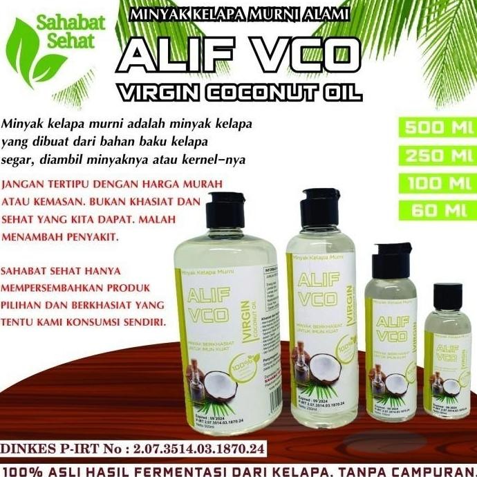 

Minyak Kelapa Murni Alif Vco 500Ml Virgin Coconut Oil