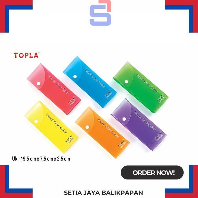 

^^^^^] Kotak pensil mika Topla / pencil case mika