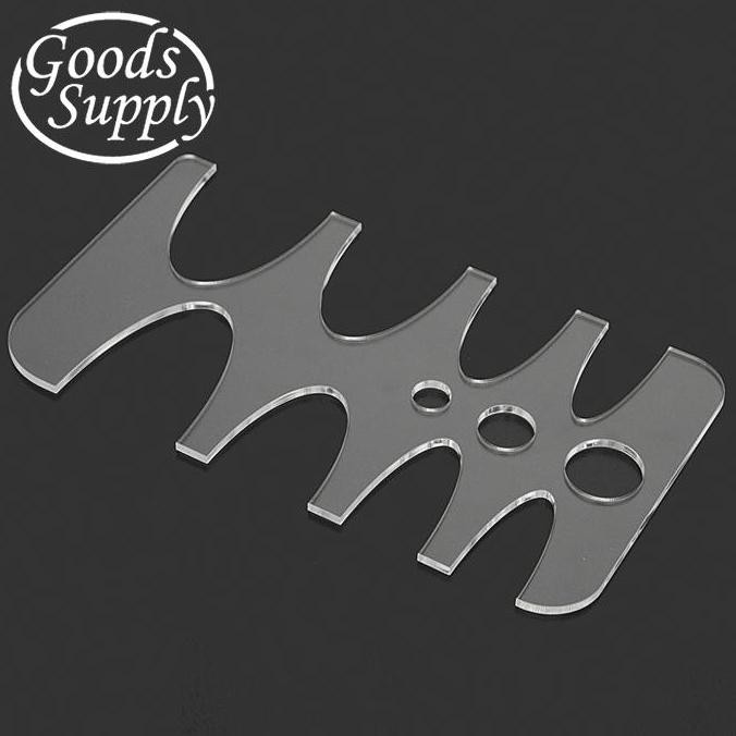 

~^~^~^] Penggaris Pattern Pola Acrylic Leather Tools