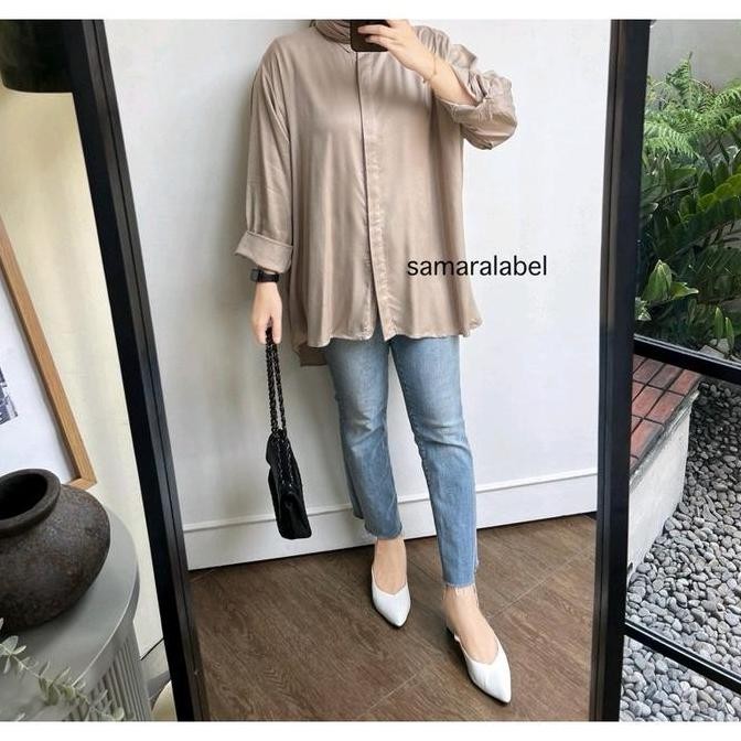 IZZY SHIRT (KEMEJA OVERSIZED) HM