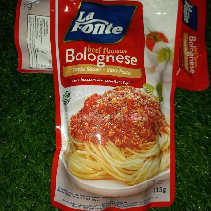 

~~~~~] Saus Spaghetti bolognese sapi La Fonte 315 gram - Saus Pasta