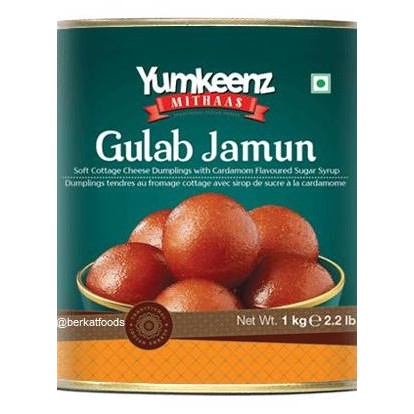 

#####] Gulab Jamun Yumkeenz Sweets Dessert / Manisan India Tin / Indian Sweets Mitthai