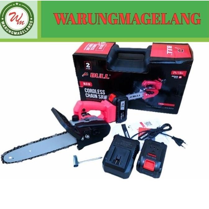 Gergaji chainsaw Baterai Cordless baterai 10 inch BL510